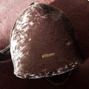 Aldo rose suede one shoulder bag